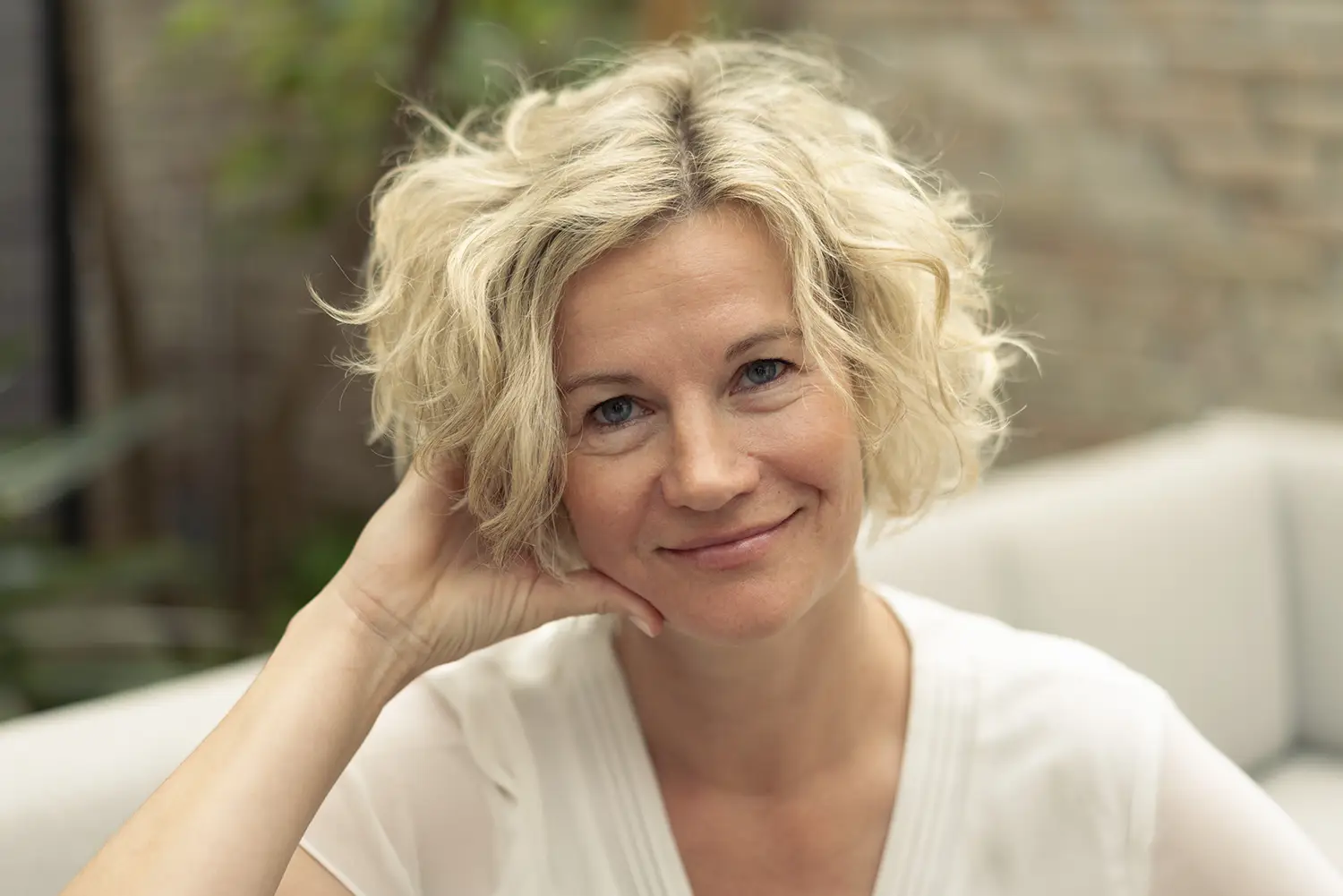 Nahaufnahme von Marion Gollner von BLOOMING YOU